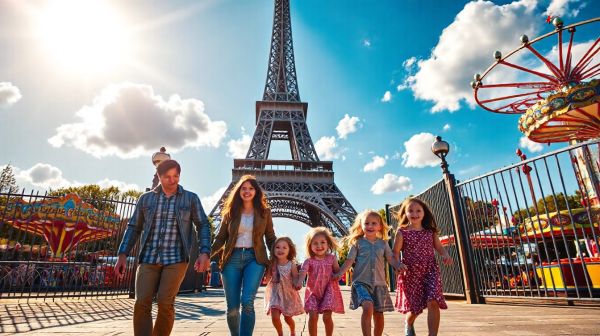 Découvrez les meilleurs parcs d'attractions familiaux à Paris