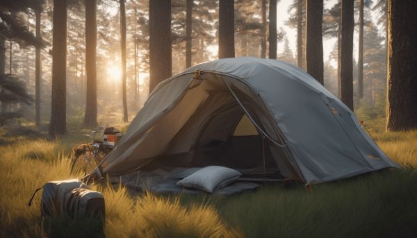 Préparez votre bivouac avec une tente 2 places légère et confortable