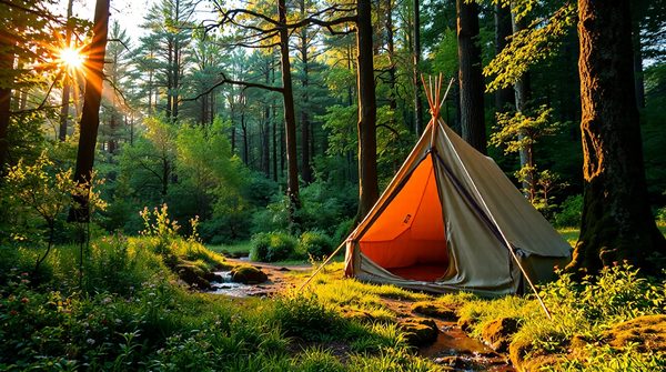 Réveillez votre esprit : le camping nature au cœur de la france